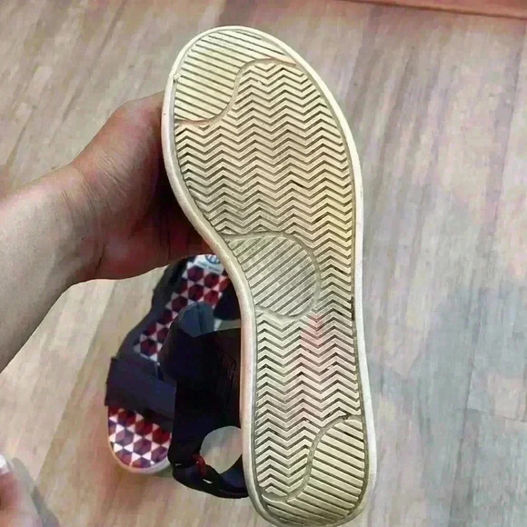 Tory Burch Tory Sport Velcro Sandals Navy sz 7.5 (runs small) - Picture 11 of 15